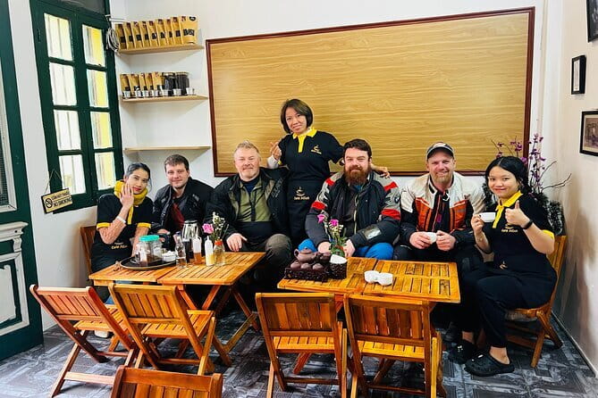 Hanoi Famous Michelin Guided Street Food Tour - Finishing with egg coffee at Cafe Pho Co