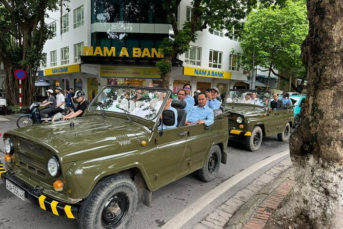 Hanoi Jeep Night Street Foodie Tour, Train Street and Egg Coffee - Train Street after dark