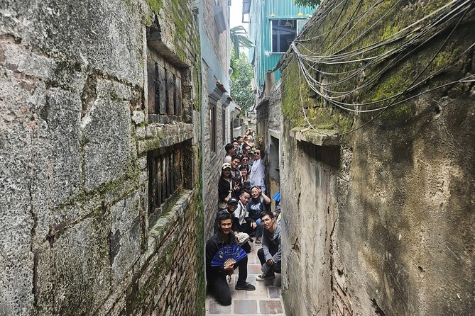 Hanoi Michelin Star Street Food Walking Tour & Train-Street - Old Quarter lanes and Bach Ma Temple