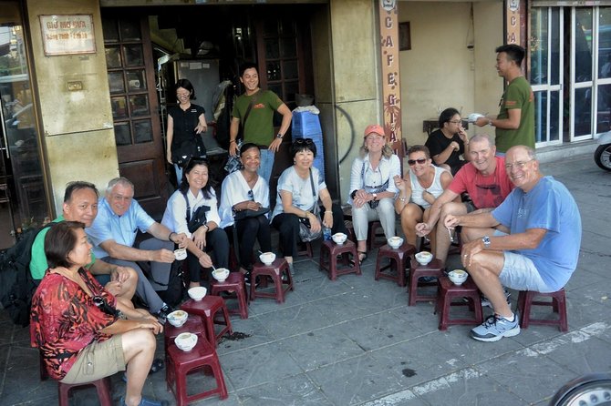 Hanoi Michelin Star Walking Food Tour & Train Street - Bach Ma Temple and the Old Quarter lanes