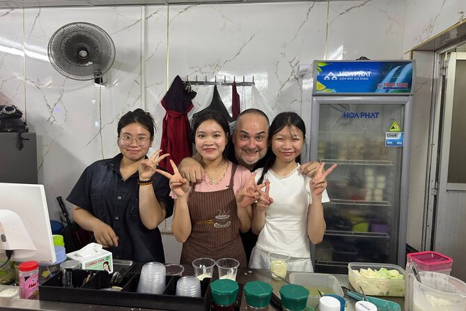 Hanoi Motorbike Street Food Tour With Sightseeing - Eating through Hai Ba Trung’s local streets
