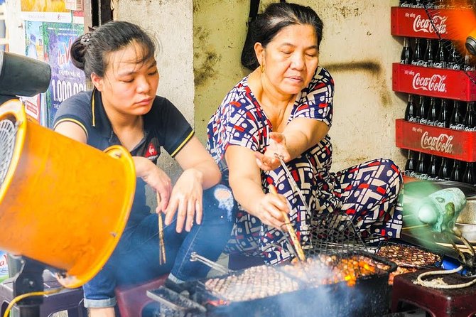 Hanoi Street Food Tour, Hidden Gems - Bun cha gives the tour its Hanoi identity