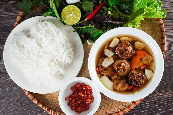 Hanoi Street Food Tour Taste 6 Local Dishes and Drinks - The noodle course is the one detail to clarify