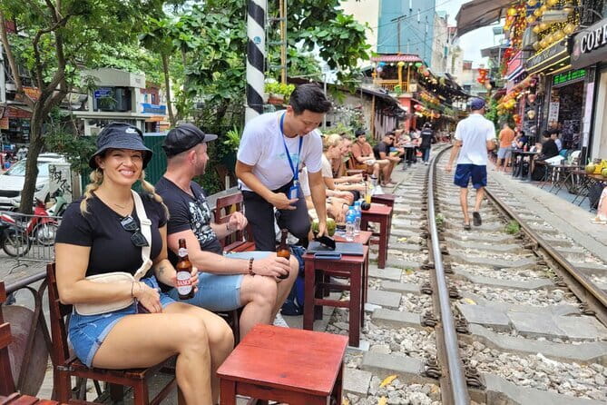 Hanoi street food walking and train street visit - The Old Quarter’s craft streets and local rhythm