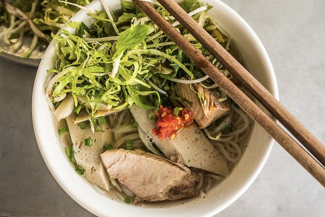 Hanoi Vegan Street Food Tour and Train Street - Glass noodles and the Old Quarter streets