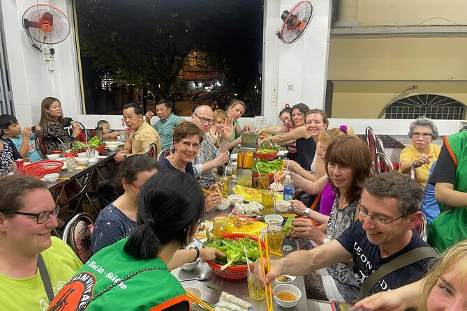 Hanoi Vespa After Dark Street Food Tour -Hidden Gem-Train Street - Crossing Long Bien Bridge at night