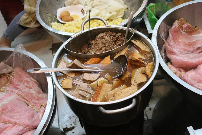 Hanoi Vespa After Dark Street food + Train Street+ Live Music - A quick stop near the Ho Chi Minh Mausoleum area