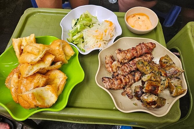 Hanoi Walking Street Food Tour with Train Street - Old Quarter dishes: a useful introduction to Hanoi food
