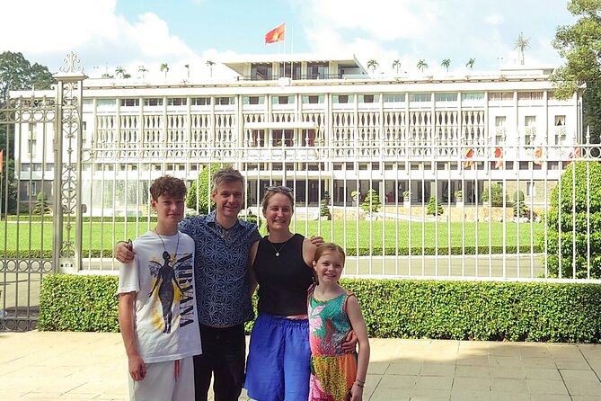 Ho Chi Minh City with Street Food Tour by Cyclo - Independence Palace From the Outside