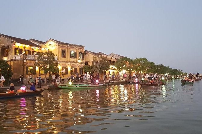 Hoi An Ancient City -Sampan Boat Ride- Night Market- Lanterns - Lanterns, food stalls, and the night market