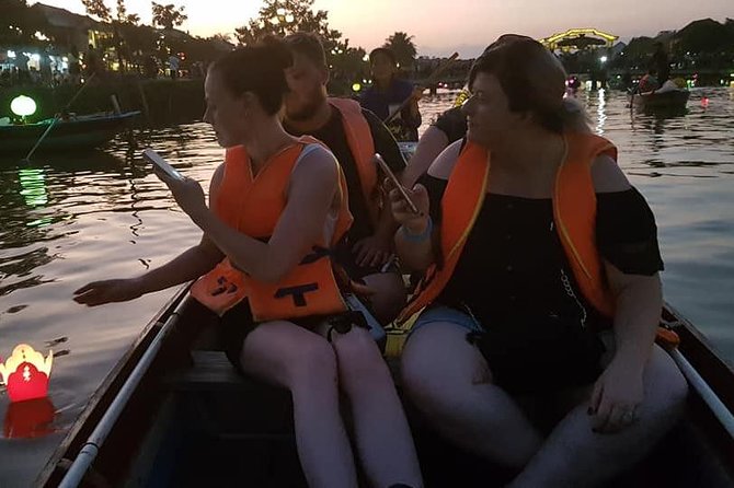 Hoi An Ancient City -Sampan Boat Ride- Night Market- Lanterns - The Japanese Covered Bridge in a 10-minute stop