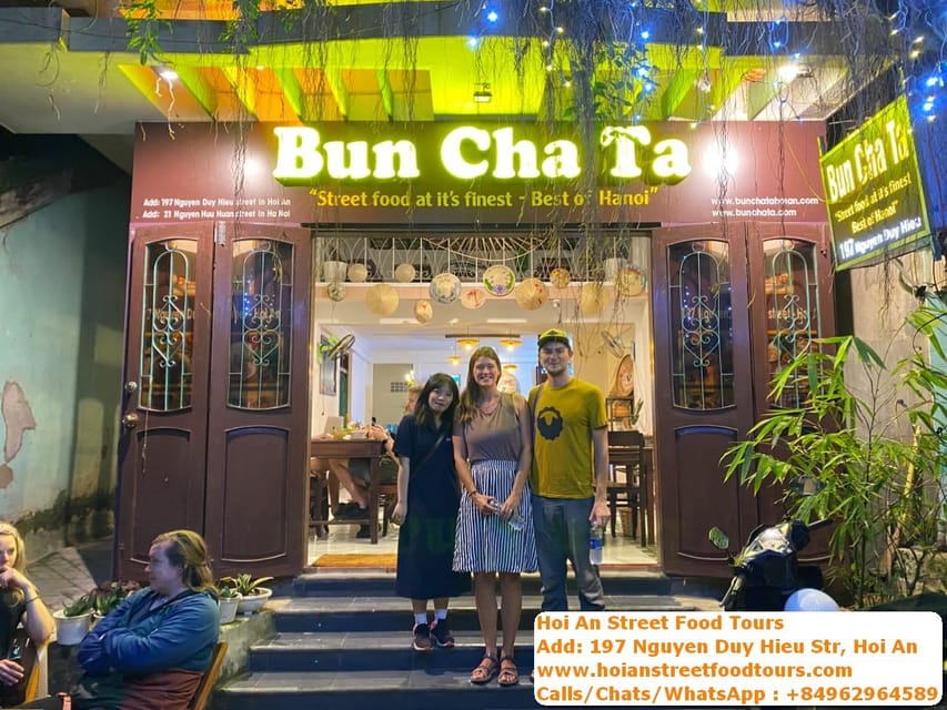 Hoi an food tour with 8 different street food tasting - Quang noodles with shrimp, pork, and herbs