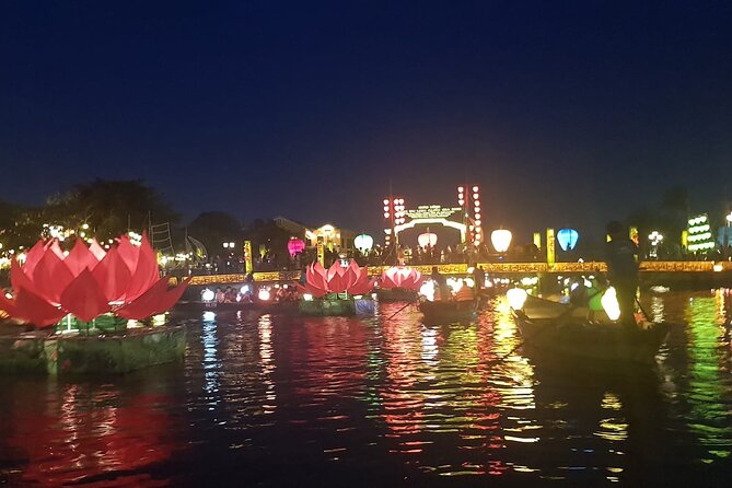 Hoi An Night Market with Lanterns- Walking tour - Riverboat Ride - A short sampan ride on the Hoai River