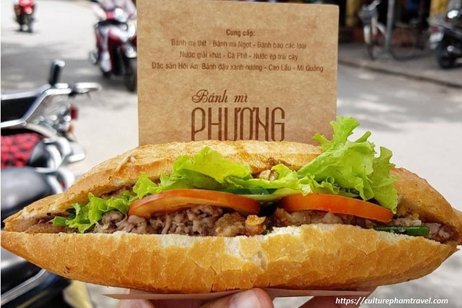 Hoi An Street Food Tour- The Real Taste Of Hoi An - Bánh mì Phượng and the Anthony Bourdain connection