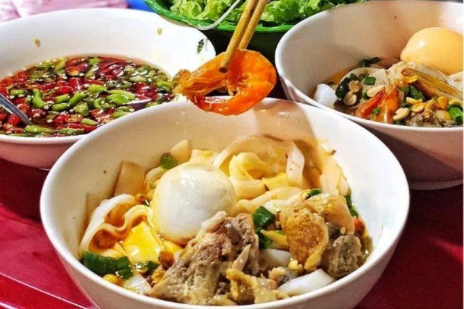 Hoi An Street Food Tour- The Real Taste Of Hoi An - Quang noodles at Mr. Hai’s family restaurant