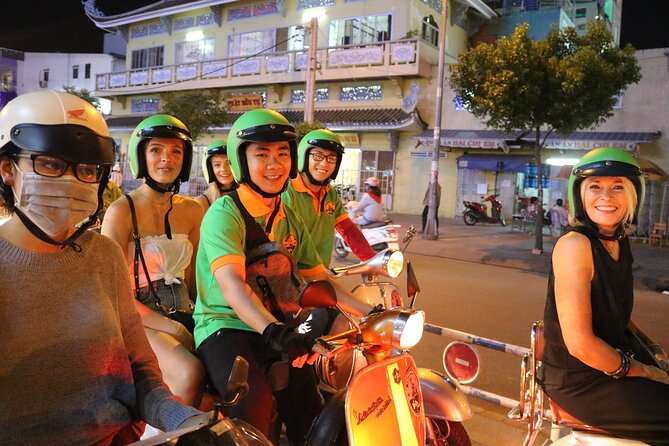 Hoi An Vespa By Night Street Food Tour - Riding through local roads after dark
