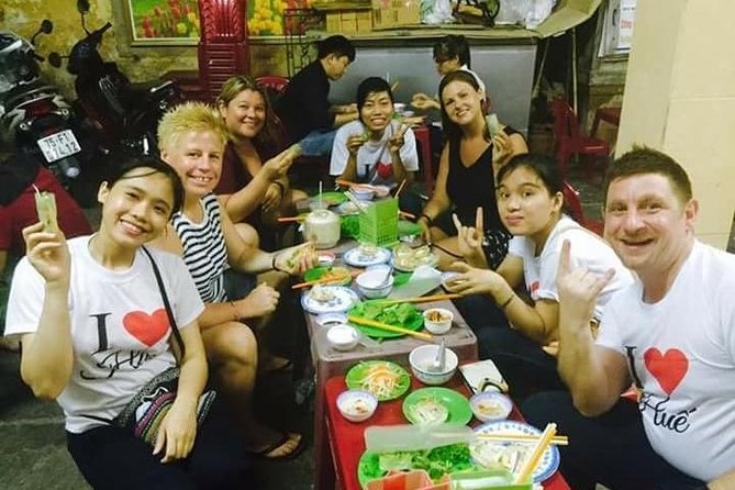 Hue Street Food Tour At Night By Scooter - What the guides add to the evening
