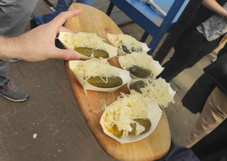 Krakow's Local Flavor: Craft Beer and Street Food with Guide - Pickles, sausage, sweets, and Polish spirits