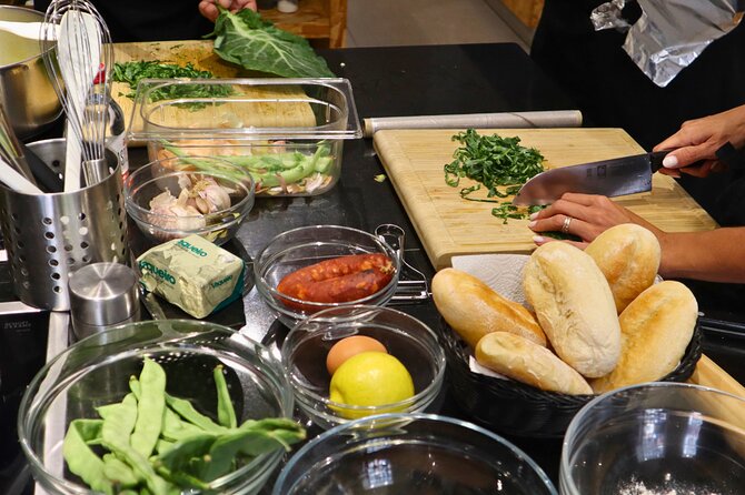 Lisbon: Portuguese street food cooking class with Drinks - A Short Introduction to Portugal’s Snack Food