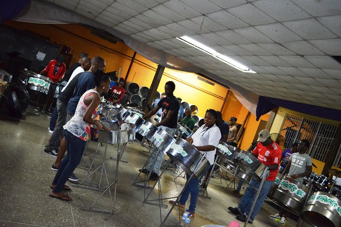 Live Steel Drums & Street Food Experience! - Transport, group size, and personal service