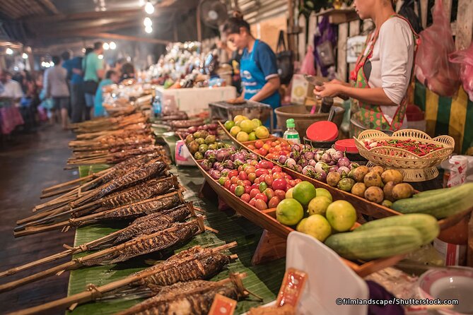 Luang Prabang Street Food Culture, Paper Handicraft Village Tour - Neam Khao and Khao Piak Khao at a local restaurant