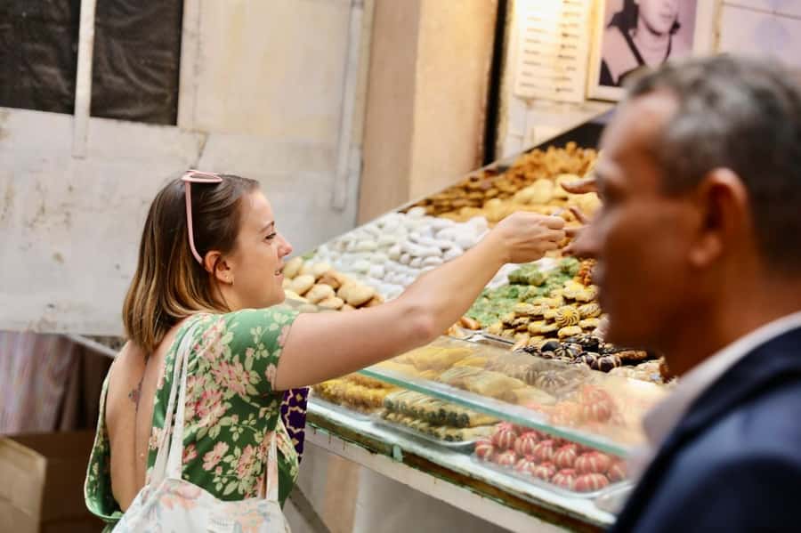 Marrakech Street Food Tour – Taste Local Flavors - Watching pastry chefs at work