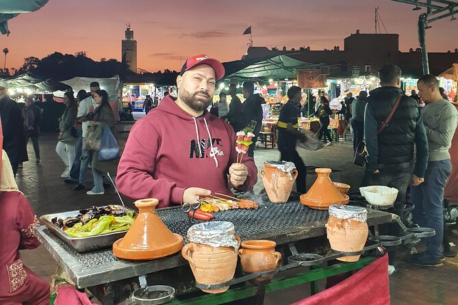 Marrakech Tasting Tour: Experience Local Street Food & Culture! - Jemaa el-Fnaa begins with juice and small bites