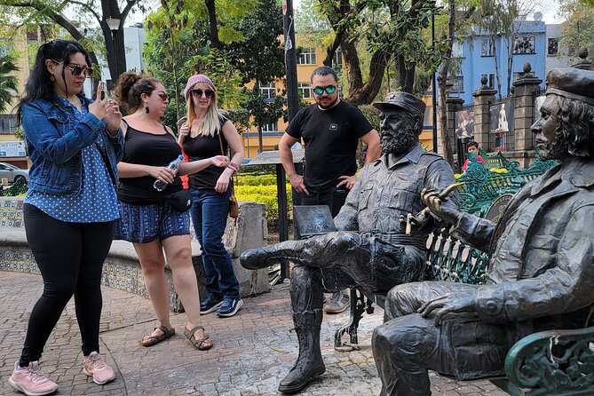 Mexico City Vegan & Vegetarian Street Food Adventure - Passing the Monument to the Revolution