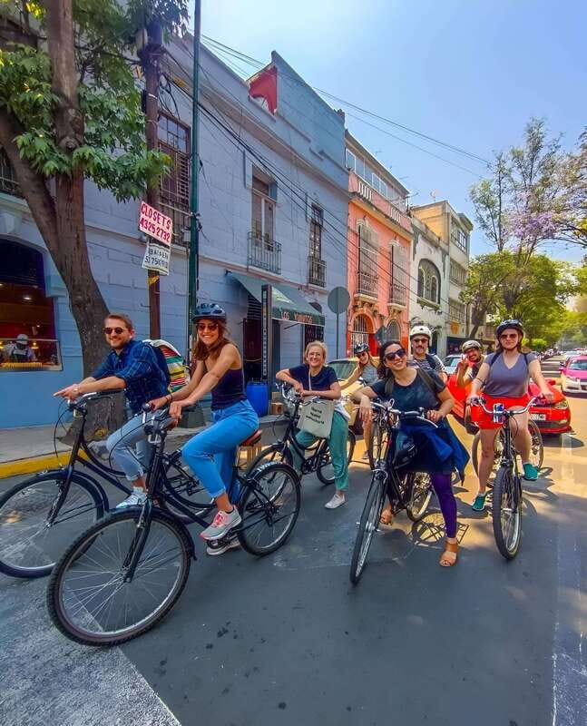 🟢Mexico Off The Beaten Track/ Street Food Bike Tour 🟢 - Starting at 164 Sonora Avenue in Condesa