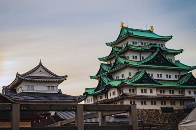 Nagoya Castle and Local Flavor Samurai Tales and Street Food Walk - Entering Nagoya Castle through the East Gate
