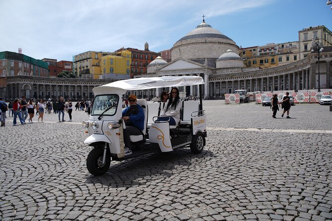 Naples in Tuk Tuk between Panoramas and History and Street Food - The Spanish Quarter and Maradona’s Naples