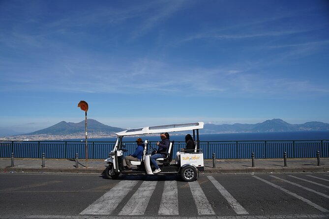Naples in Tuk Tuk between Panoramas and History and Street Food - From Mergellina to Piazza Vittoria