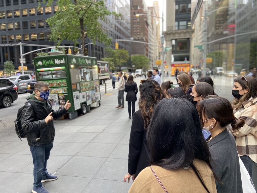 New York: Midtown Manhattan Street Food Walking Tour - Your first lesson: New York’s food carts are small businesses