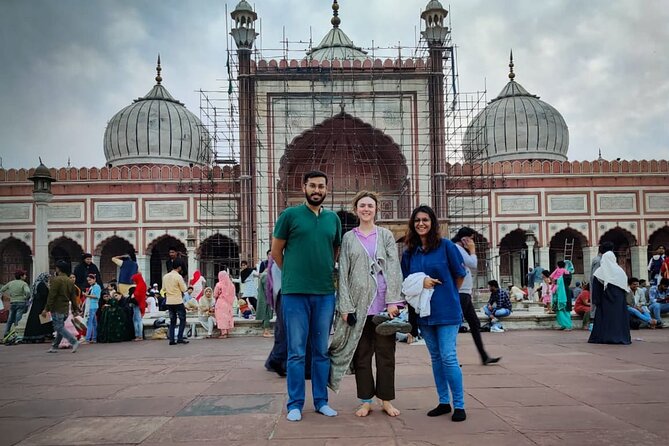 Old Delhi Heritage and Street Food Walk with a Local - Jama Masjid and the view at the end