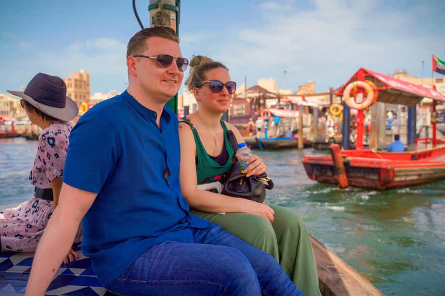 Old Dubai Guided Tour With Photographer: Souks & Street Food - Al Seef and the view toward Dubai Creek
