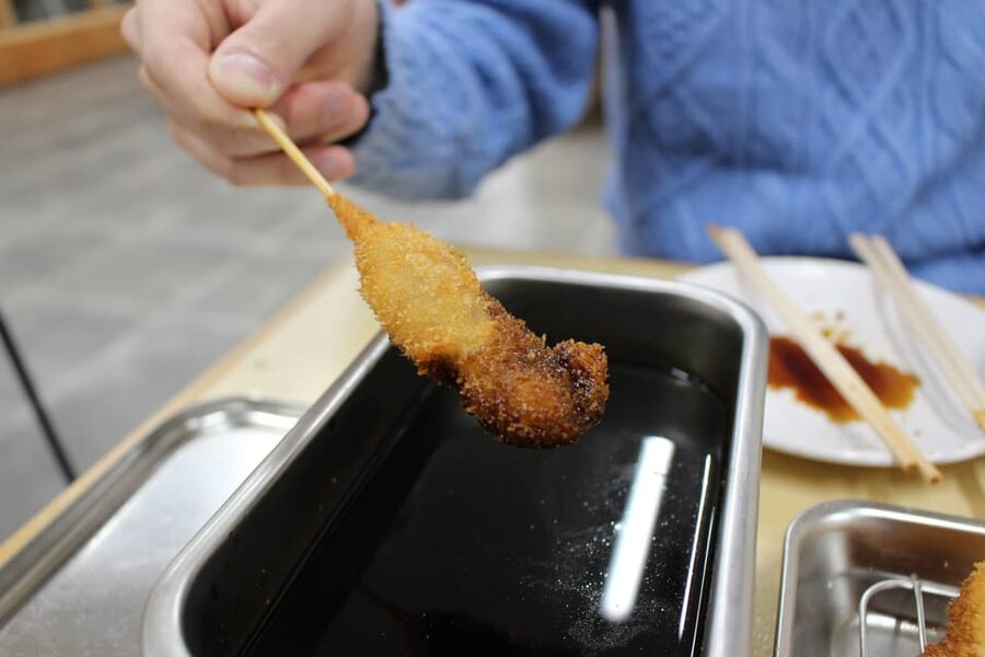 Osaka: 2-Hour Local Street Food Tour – Dotonbori & Namba - The final Dotonbori snack round