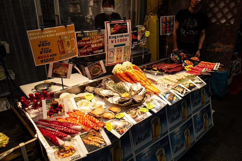 Osaka: Kuromon Market Street Food Tour with Pro Local Guide - Hozenji Yokocho for a quieter change of mood