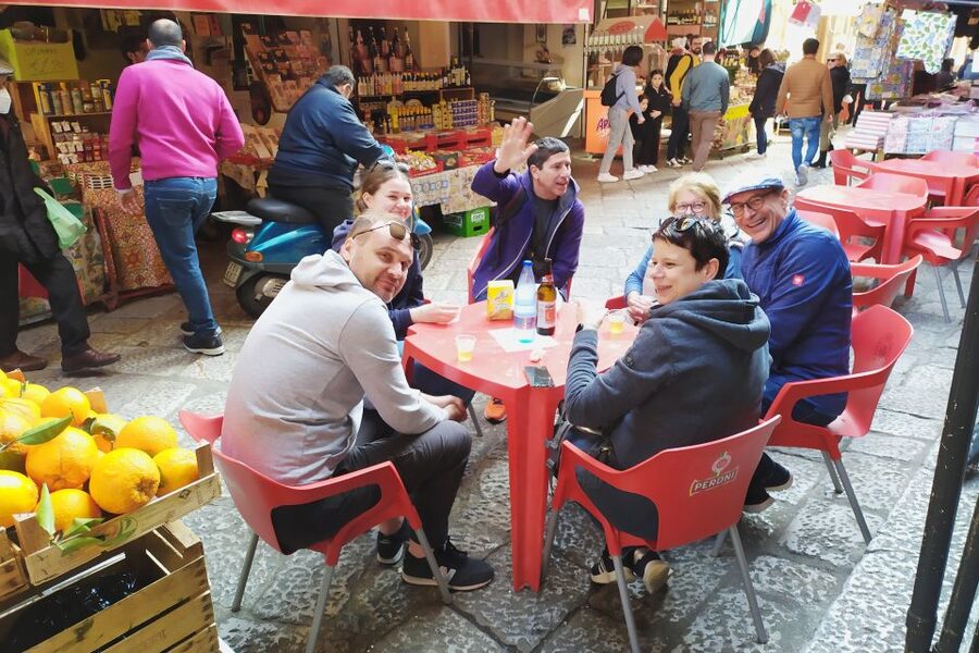 Palermo: City Walking Tour & Street Food Tasting with Drink - Porta Carini and the route into Capo Market