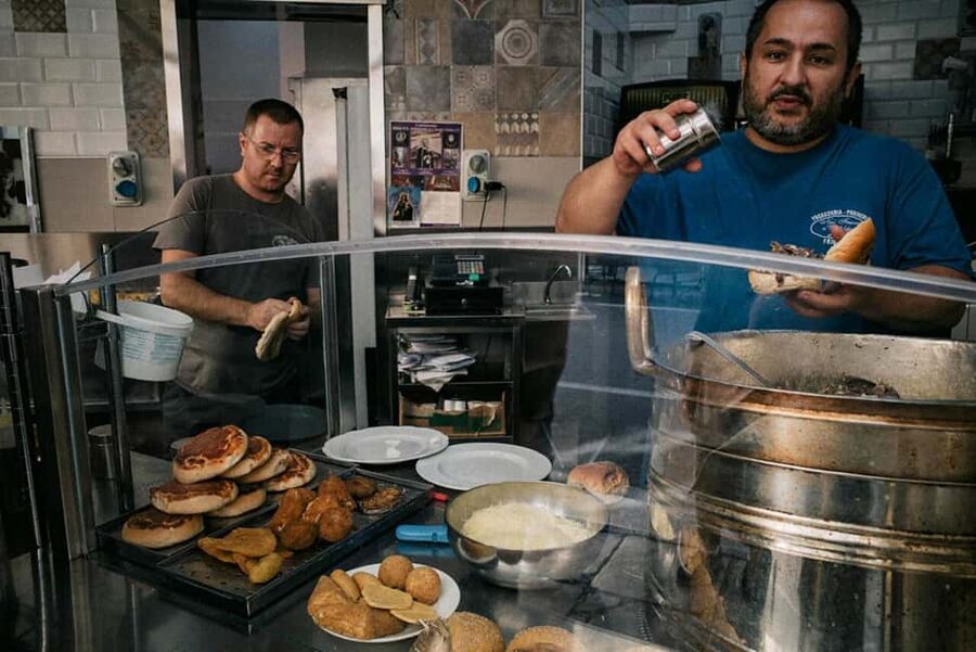 Palermo: Mafia history and present, Street Food Walking Tour - The first food stop: panelle, crocchè, and fried vegetables