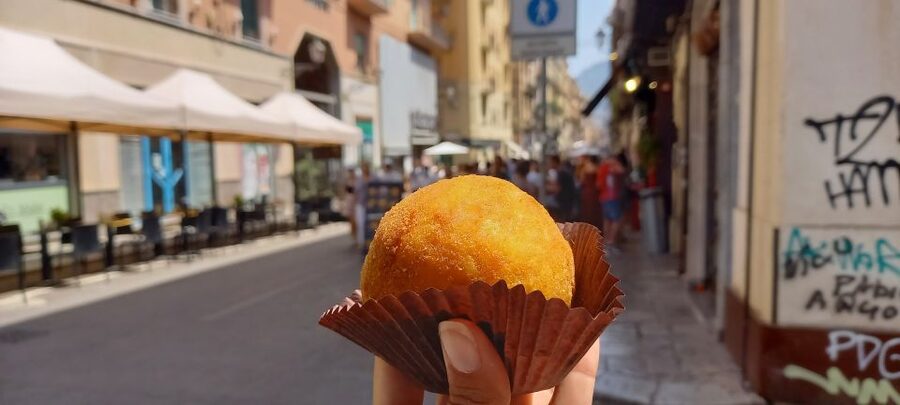 Palermo Sicilian Street Food Tour: Small Group with a Local - Walking through Vucciria Market