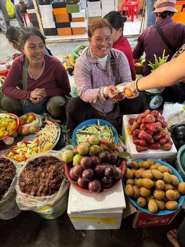 Phnom Penh's Ultimate Street Food Tour by Tuk Tuk - Wat Phnom: the evening’s main meal