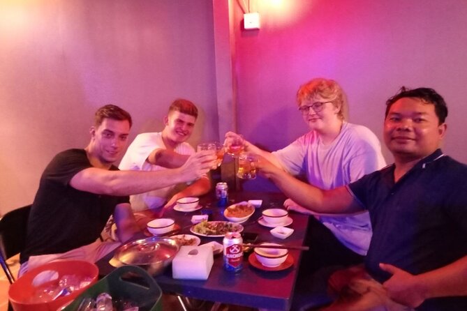 Phnom Penh Street Food Tour - The family-style dinner with live local music