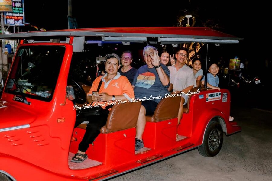 Phu Quoc: Street Food Tour - Tuk-tuk rides make the evening easier