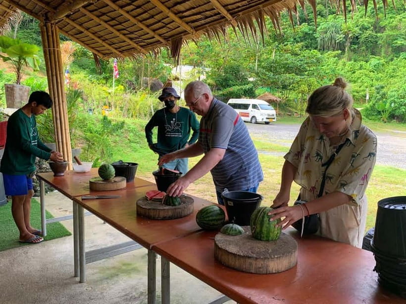 Phuket City Tour with Night Market Visit & Elephant Feeding - Phuket Old Town after dark