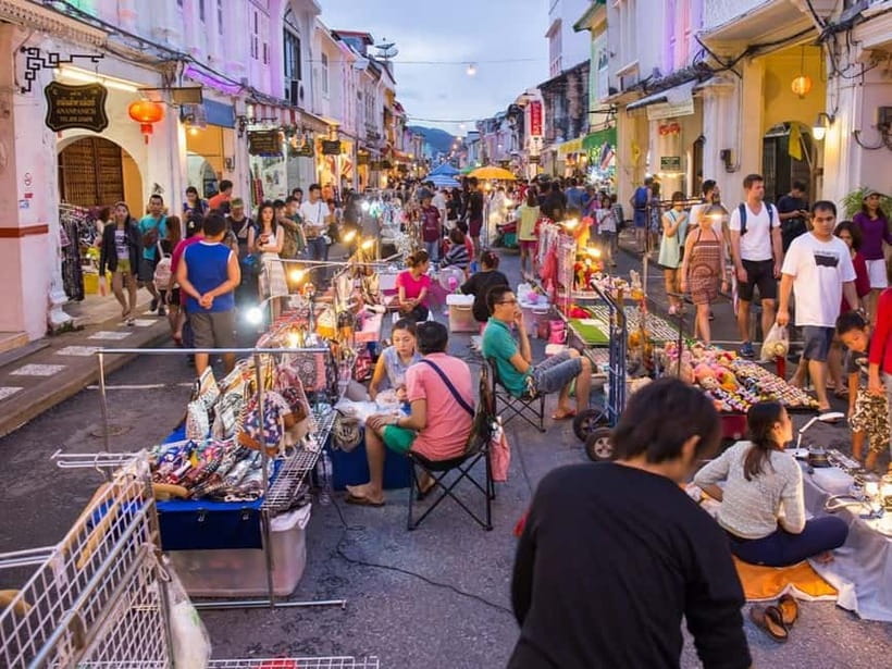 Phuket City Tour with Night Market Visit & Elephant Feeding - Karon and Windmill viewpoints