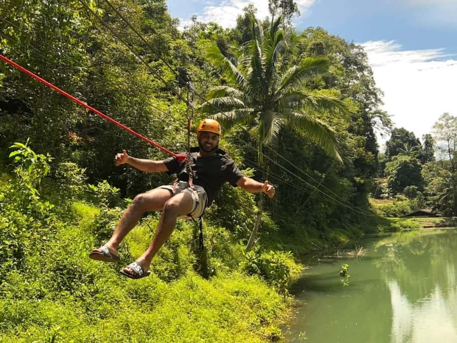 Phuket: Old Town + ATV 30Min Zipline 15Pform + Night Market - Big Buddha views and a stop at Chalong Temple