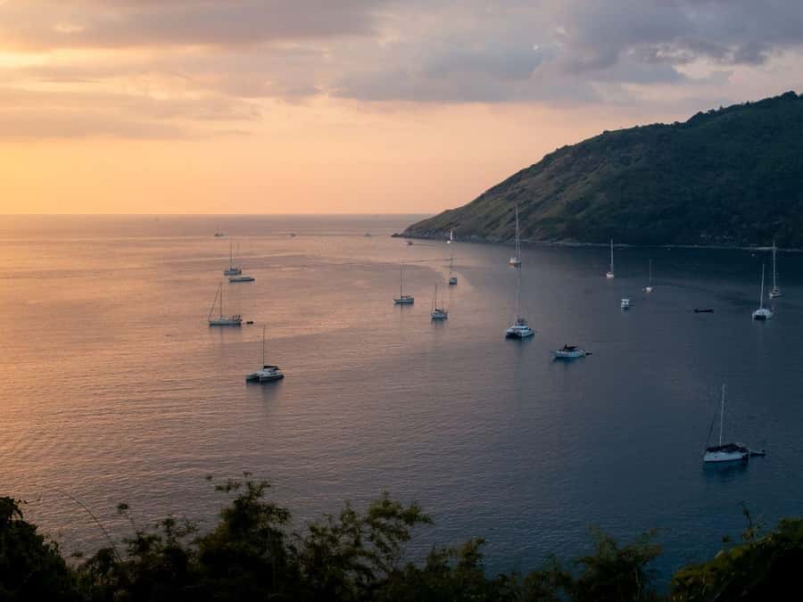 Phuket: Sunset View and Seafood Market Dinner Guided Tour - Starting with sunset at Phromthep Cape