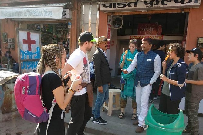 Pink City Street Food and Local Market Tour - Flower stalls, spices, and everyday shopping