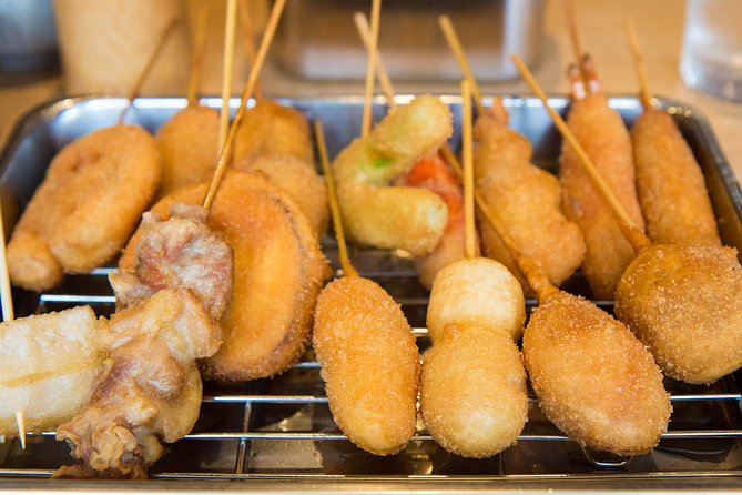 Retro Osaka Street Food Tour: Shinsekai - Meeting at Tsutenkaku at 5:00 pm