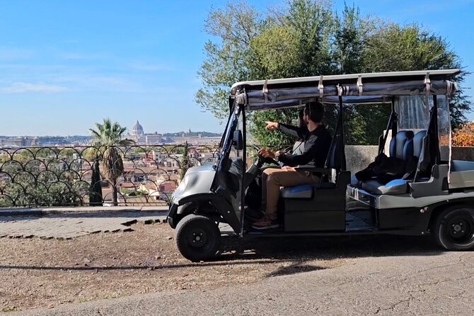 Rome Private Golf Cart and Street Food Tour - Key points to know before booking